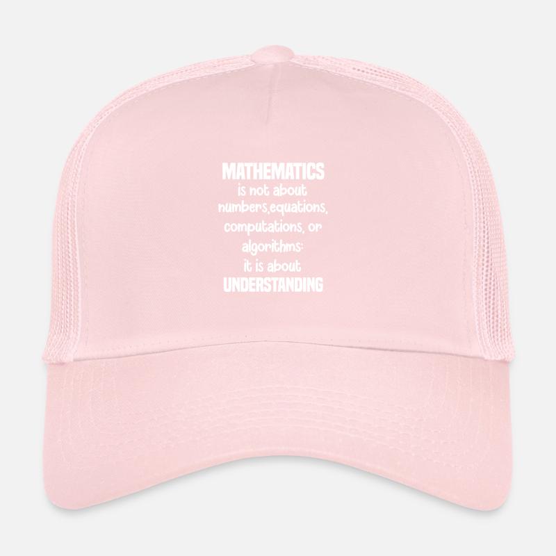 Math Teacher Trucker Cap