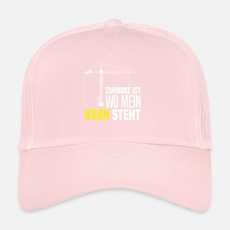 Kran Kranführer Trucker Cap