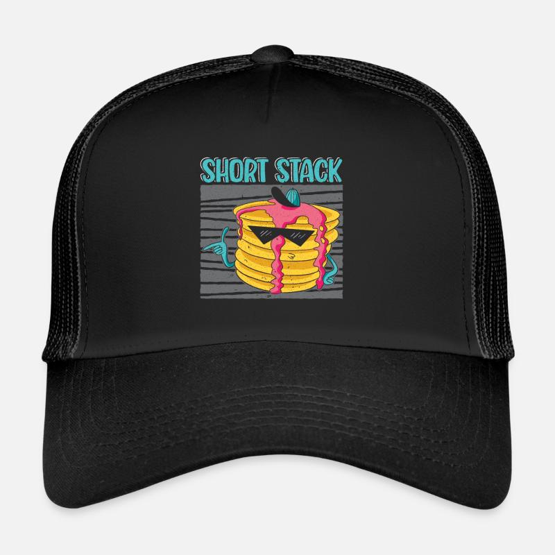 Short Stack Pancake Lover Breakfast Food Foodie Trucker Cap