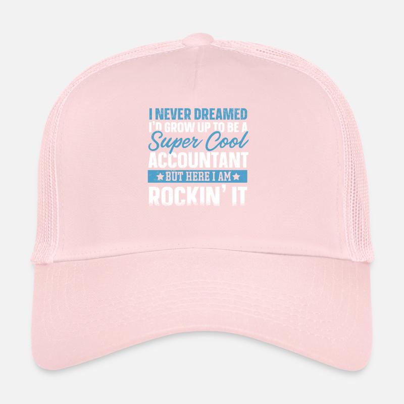 Comptabilité Drôle Diplôme de comptable Casquette trucker 