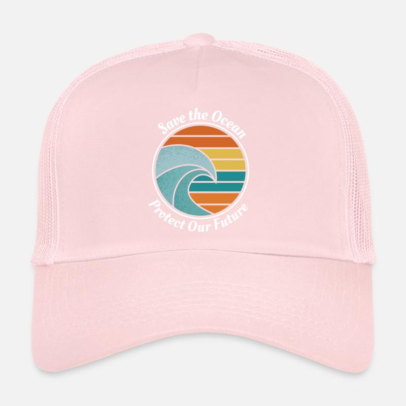 Save the Ocean Trucker Cap