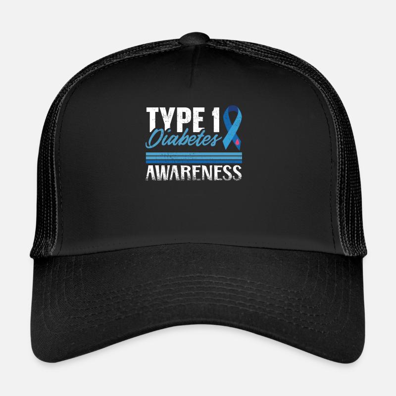 Sensibilisation au diabète de type 1 Casquette trucker 