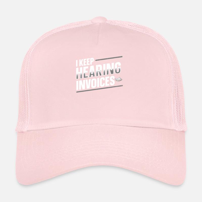 Comptabilité Je continue d’entendre les factures Casquette trucker 