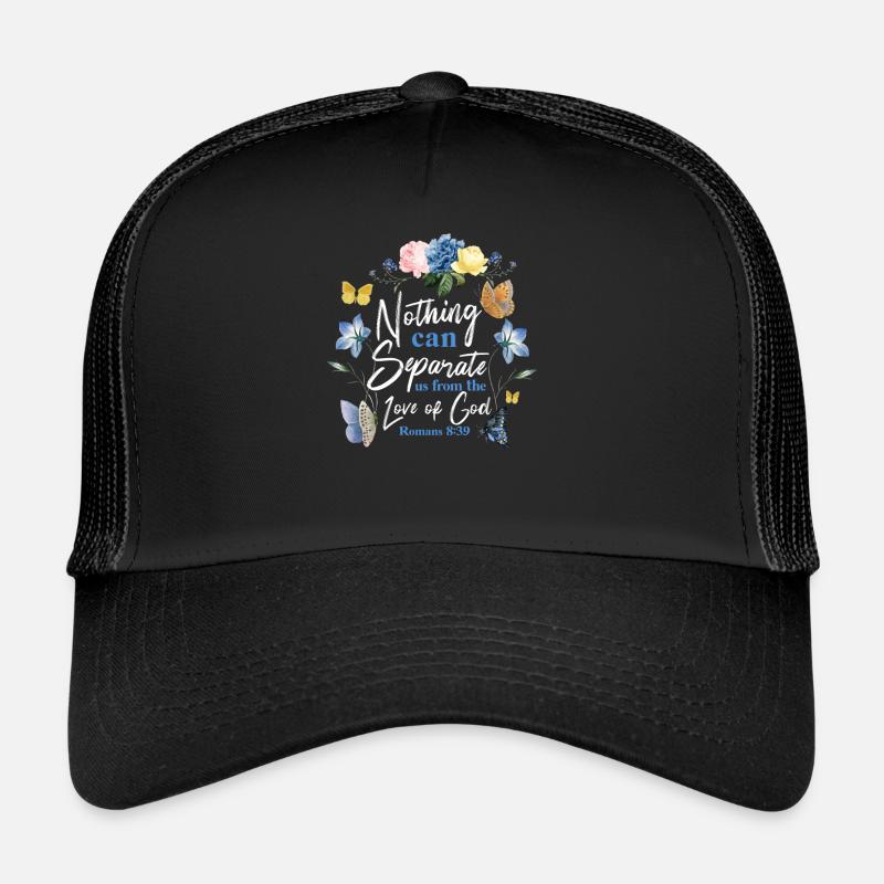 Christian Bible Verse Butterfly Trucker Cap