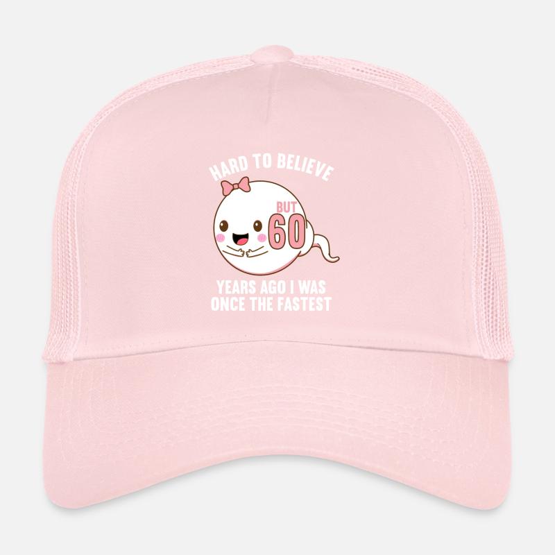 Il y a 60 ans 60 ans le plus rapide 60e anniversaire Casquette trucker 