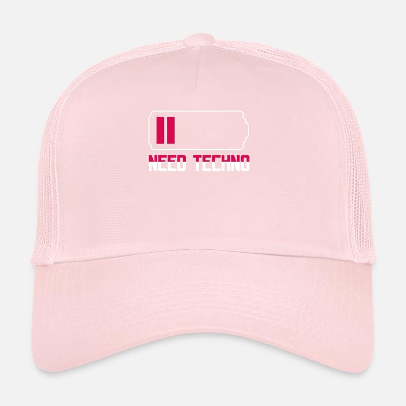 Need Techno Music Raver Trucker Cap