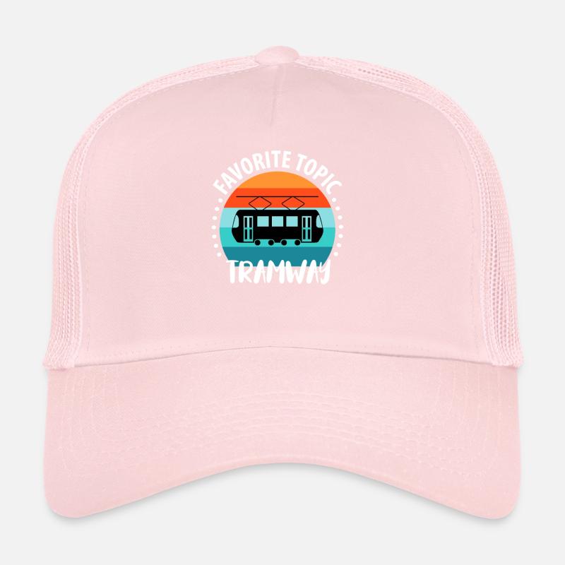 Tram Driver Tram Light Rail Tram Trucker Cap