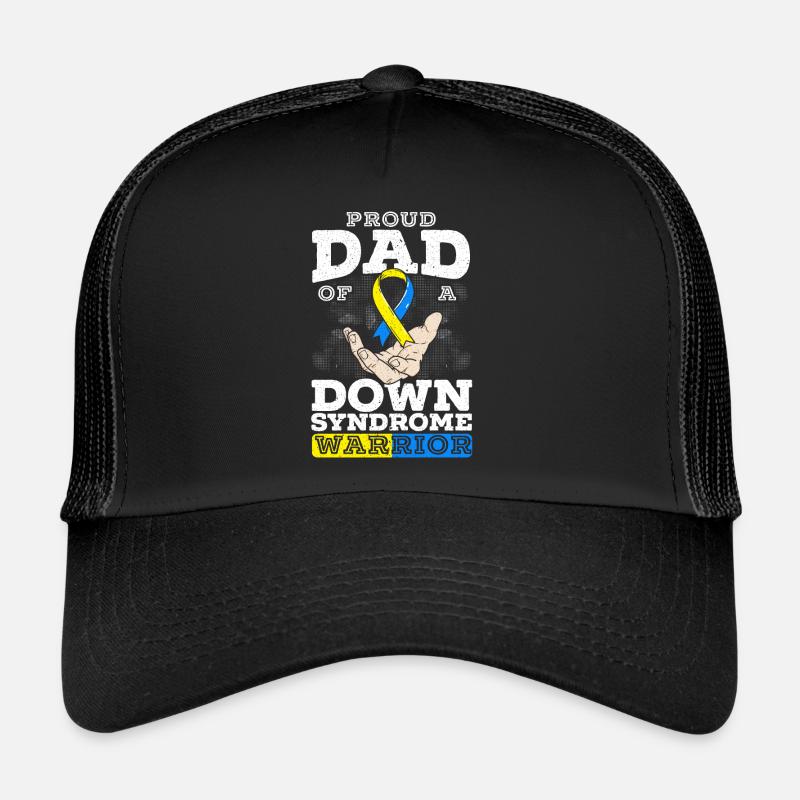 Stolzer Vater eines Down-Syndrom-Kriegers Trisomie 21 Trucker Cap