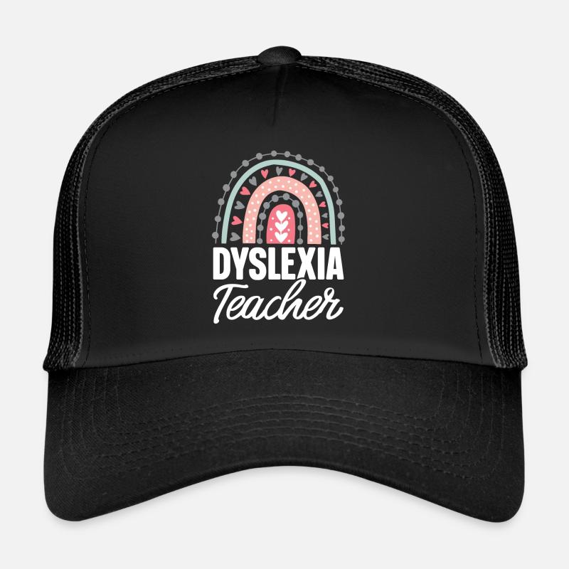 Dyslexie Enseignant Dyslexie Conscience Dyslexique Casquette trucker 