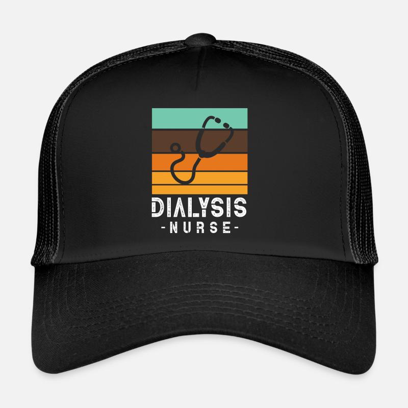 Krankenschwester für eine Dialysekrankenschwester Trucker Cap