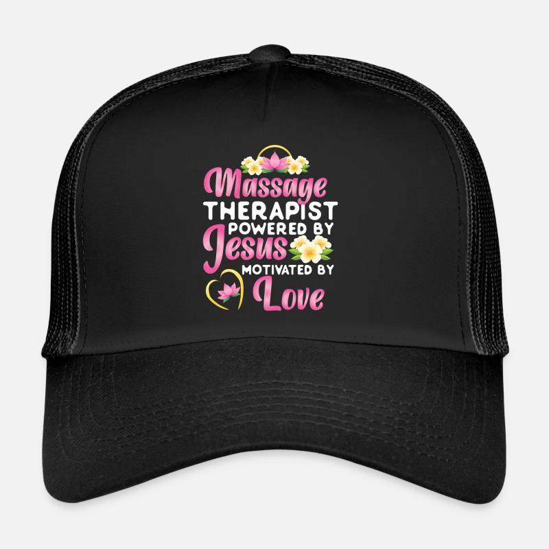 Licensed Massage Therapist Therapy Trucker Cap