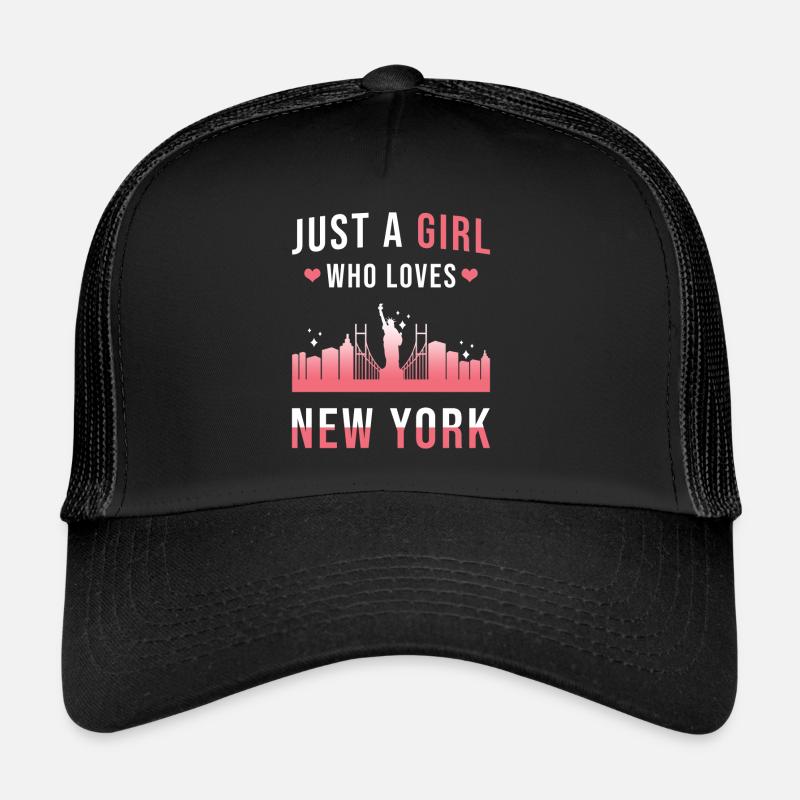 New York Casquette trucker 