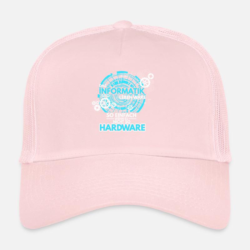 Informatik Programmierer Informatiker Hardware Sof Trucker Cap