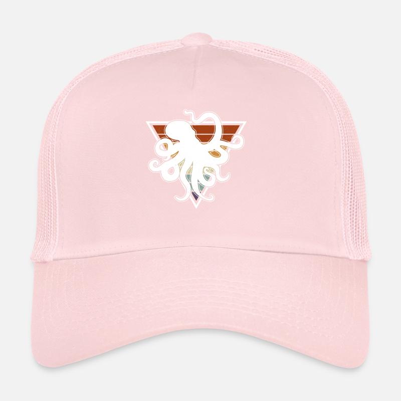 Octopus Octopus Octopus Tentacle Trucker Cap