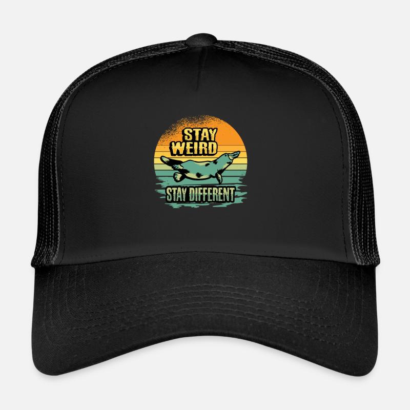 Chemise d’ornithorynque pour un fan d’ornithorynque Casquette trucker 