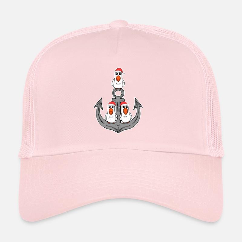 Möwe Anker Weihnachten Trucker Cap