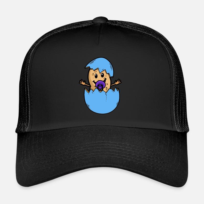 Erdnuss Eierschale Geburt Baby schlüpfen Ei Trucker Cap