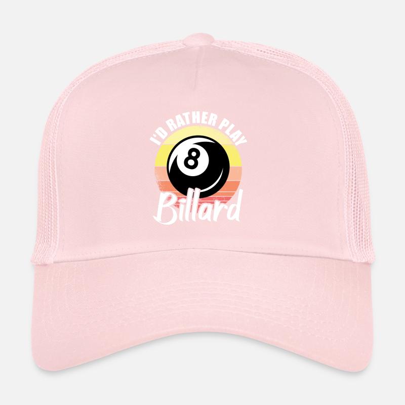 Billiards 8-ball Trucker Cap