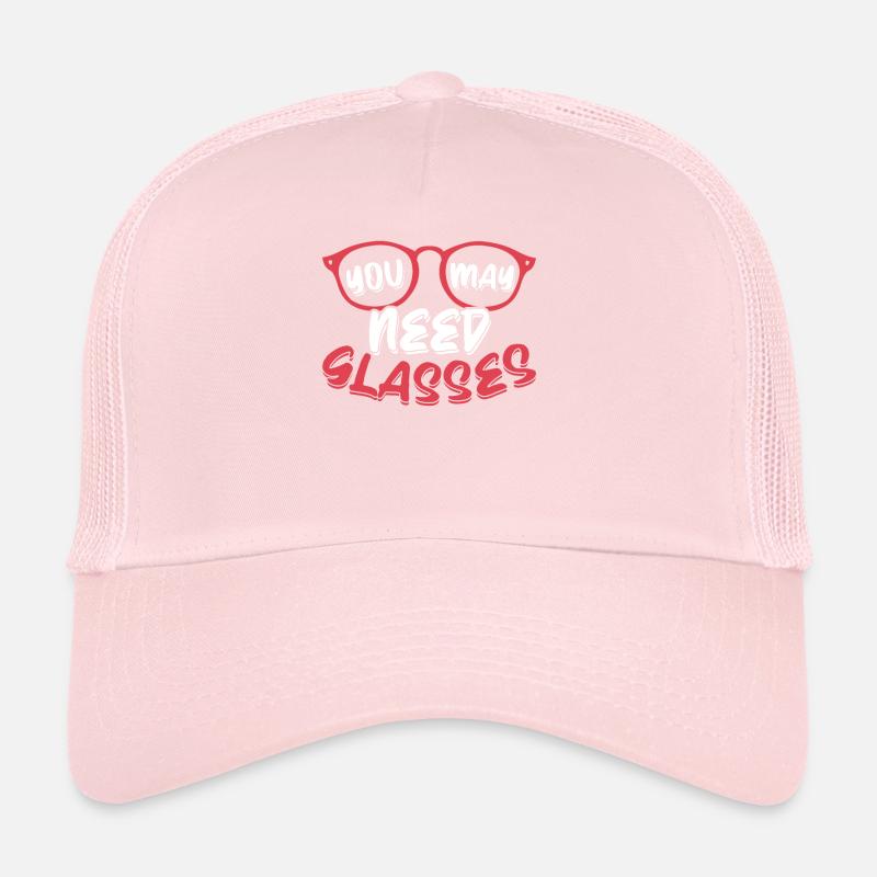 Augenarzt Optometrie Sie benötigen möglicherweise eine Brille Trucker Cap