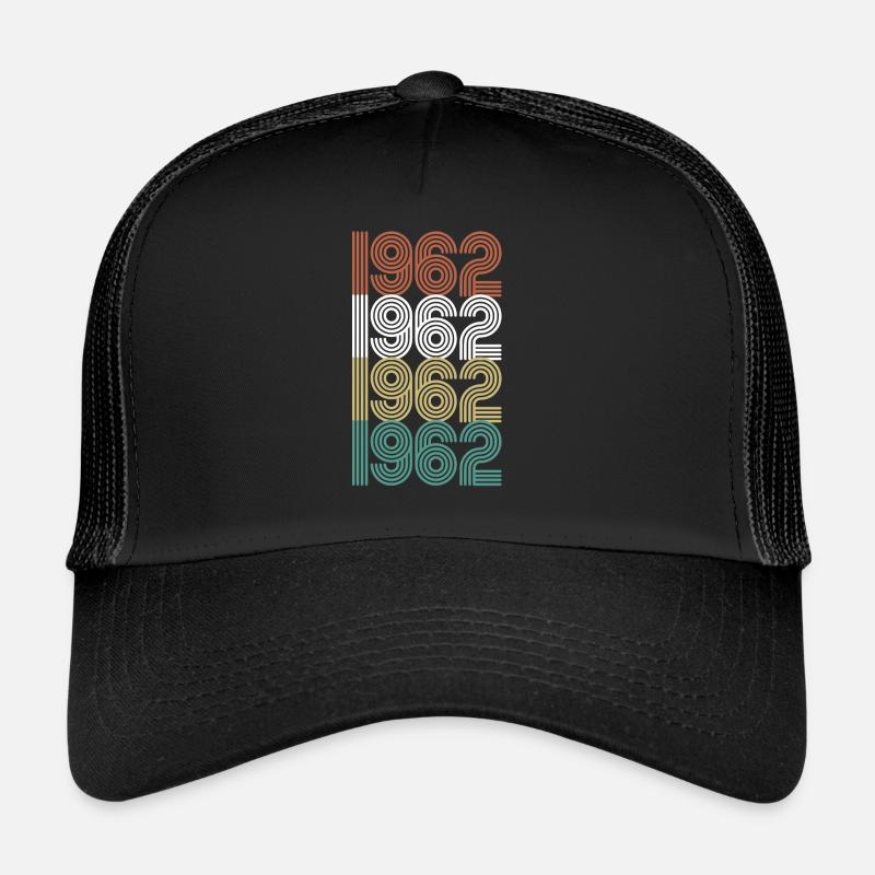 Personalisiertes Weihnachtsjubiläumsgeschenk von 1962 Trucker Cap