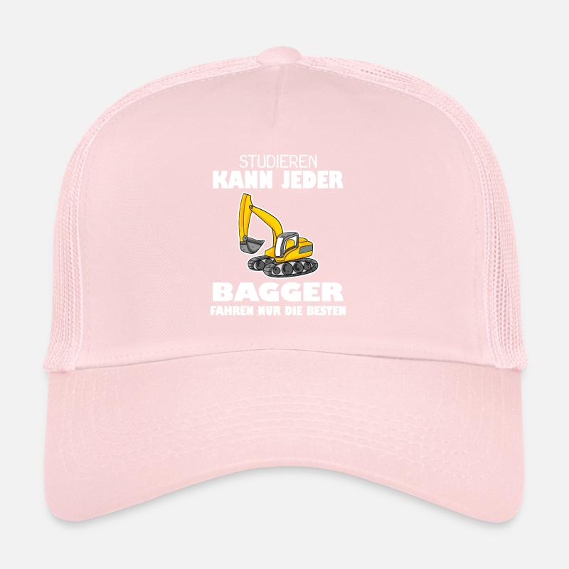 Bauarbeiter Bagger Baggerfahrer Spruch Trucker Cap