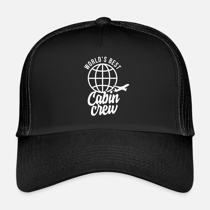 Die Beste Kabinencrew Der Welt Flugbegleiter Trucker Cap