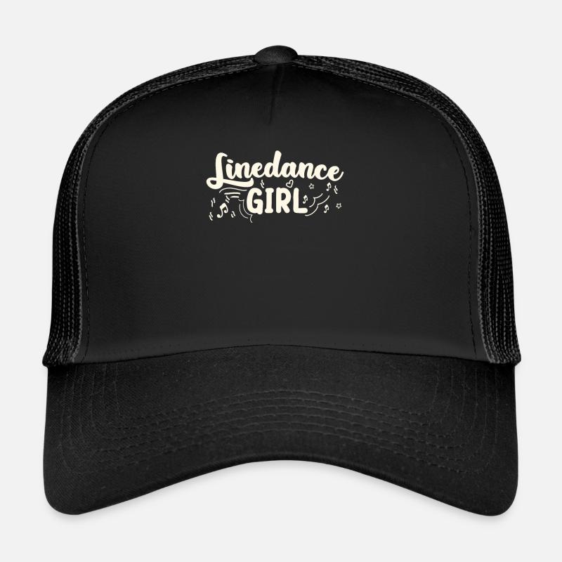 Rodeo Western Linedance Mädchen - Trucker Cap - Schwarz/Schwarz