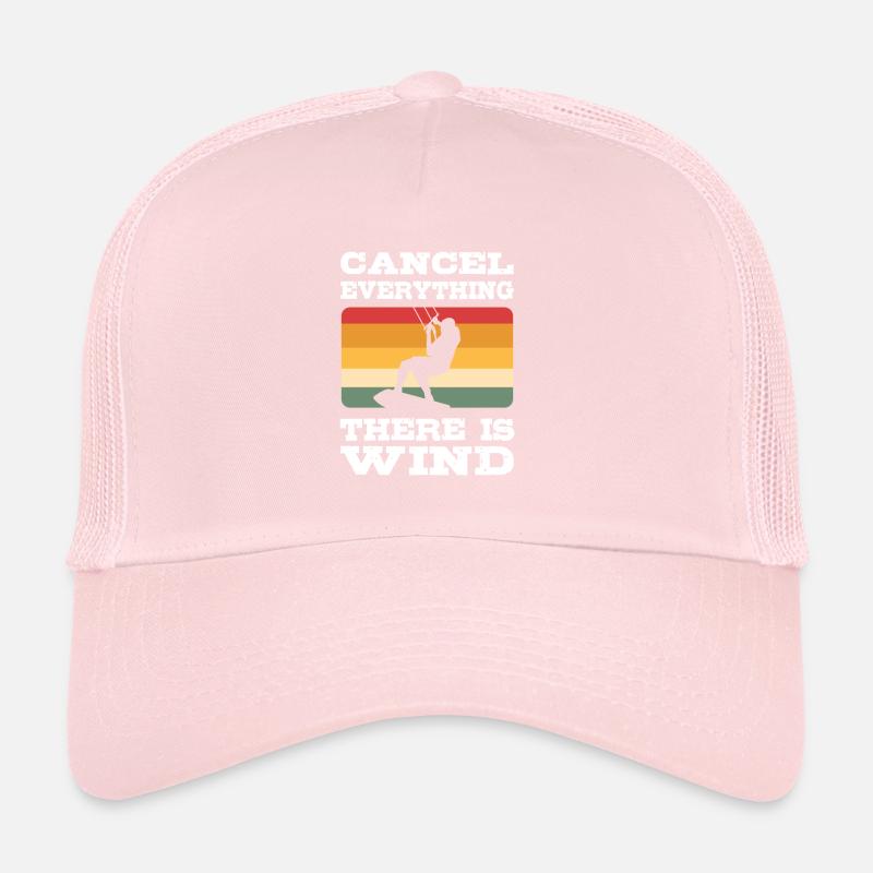 Cancel Everything There Is Wind Kitesurfing Trucker Cap