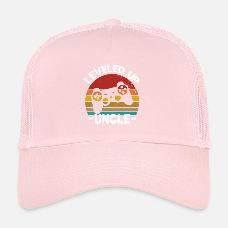 Level Up Uncle Uncle Uncle Birthday Uncle Trucker Cap