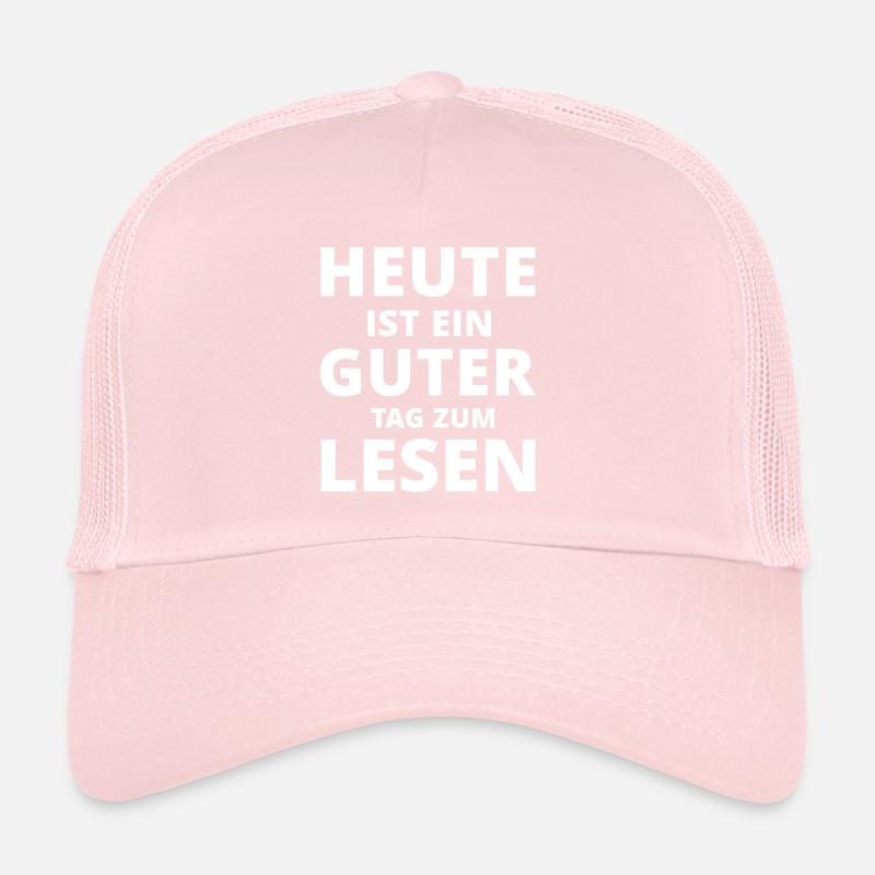 Lesen Buch Bücher Spruch Geschenk Trucker Cap