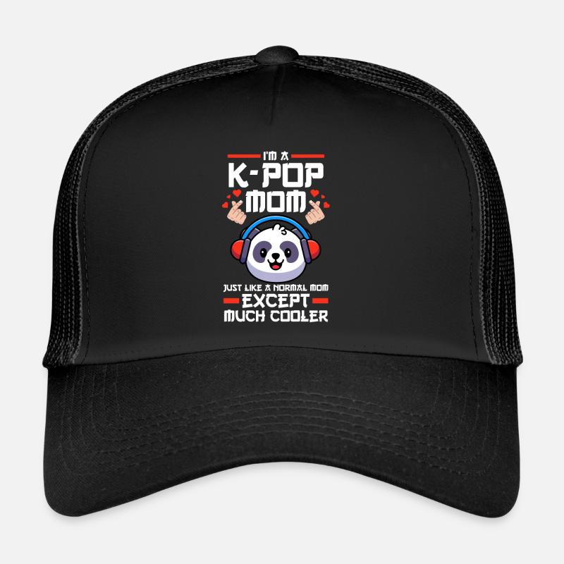 K-Pop Mom Panda K-Pop Mom Panda Geschenk Trucker Cap