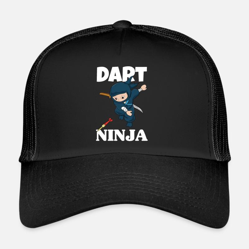 Dart Ninja Dart Team Funny Dart Player Darts Trucker Cap