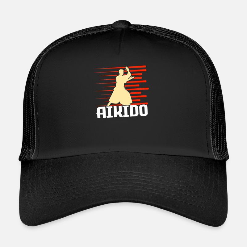 Aikido Martial Arts Trucker Cap