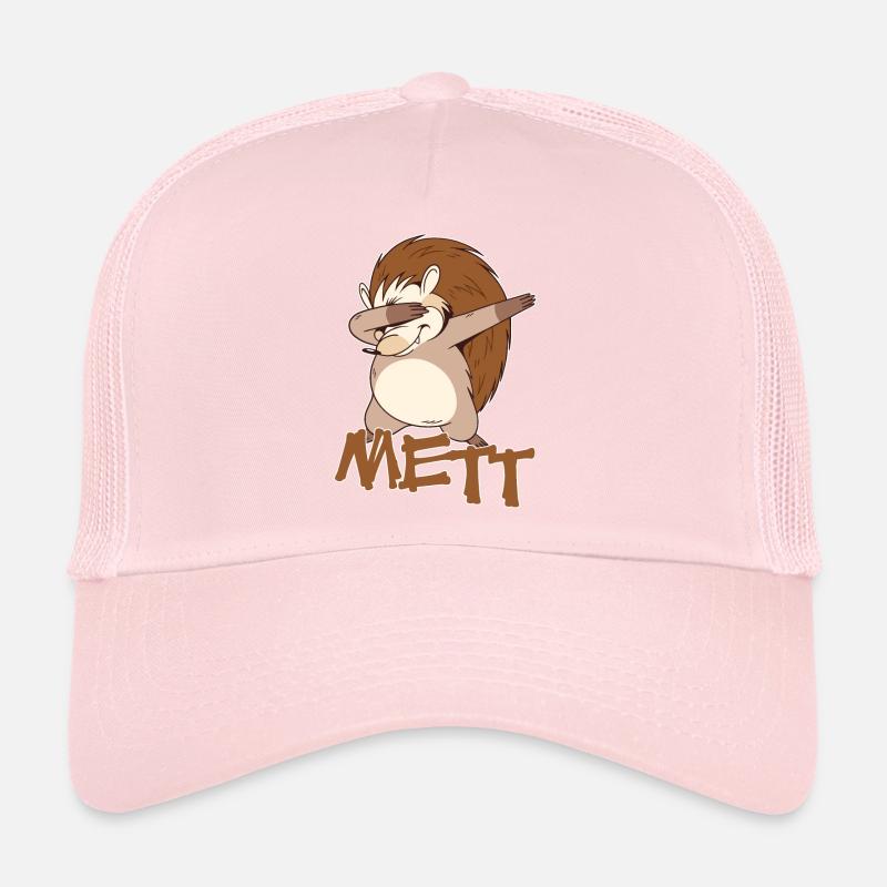 Rettet den Mettigel Mett Hackfleich Mettbrötchen Trucker Cap