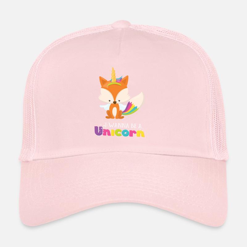 Unicorn Fox Trucker Cap