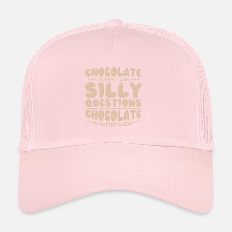 Chocolate Chocolate Chocolate Chocolate Bar Baking Trucker Cap
