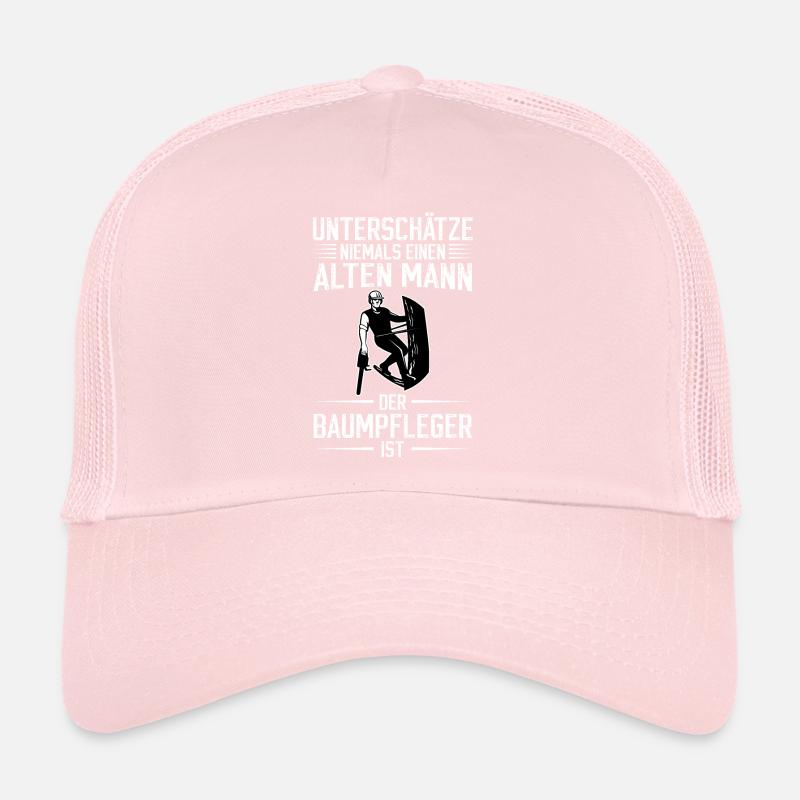 Baumpfleger Baumpflege Baumfäller Geschenk Trucker Cap