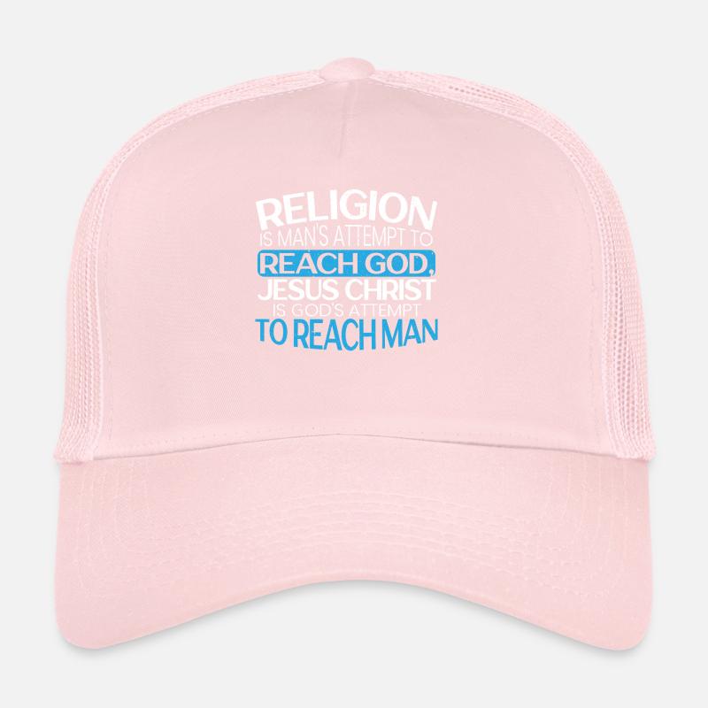 Jesus Christus Gläubiger Christ Trucker Cap