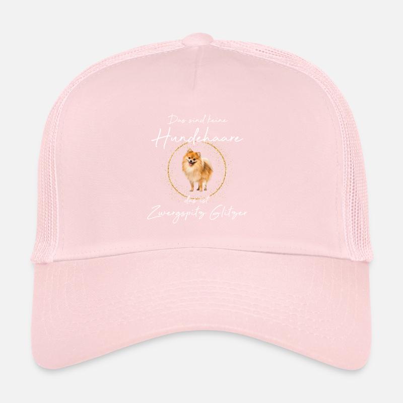 Das ist Zwergspitz Glitzer Miniature spitz Trucker Cap