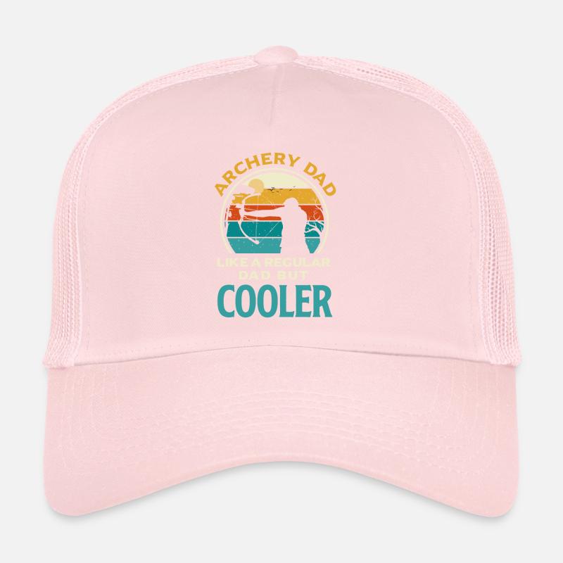 Funny Archery Archer Papa Gift Trucker Cap