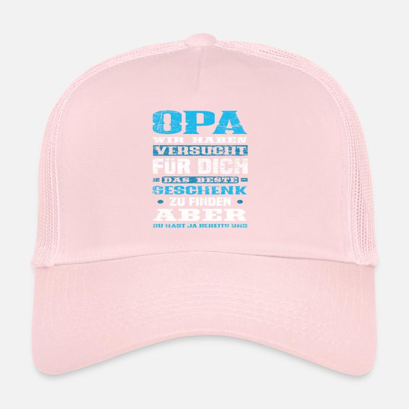 Opa Enkelkinder Geschenk Trucker Cap