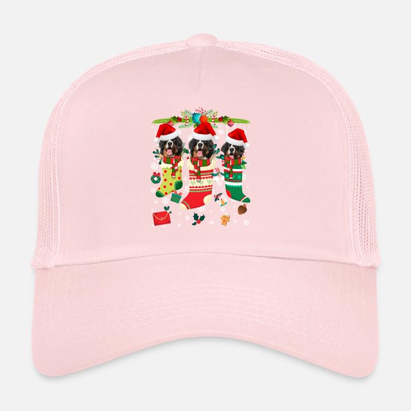 Pull de Noël moche St. Bernard Dog Edition Casquette trucker 