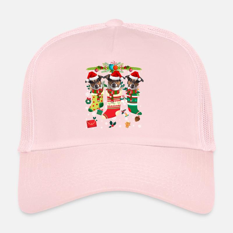 Pull de Noël moche Jack Russell Terrier Chien Casquette trucker 