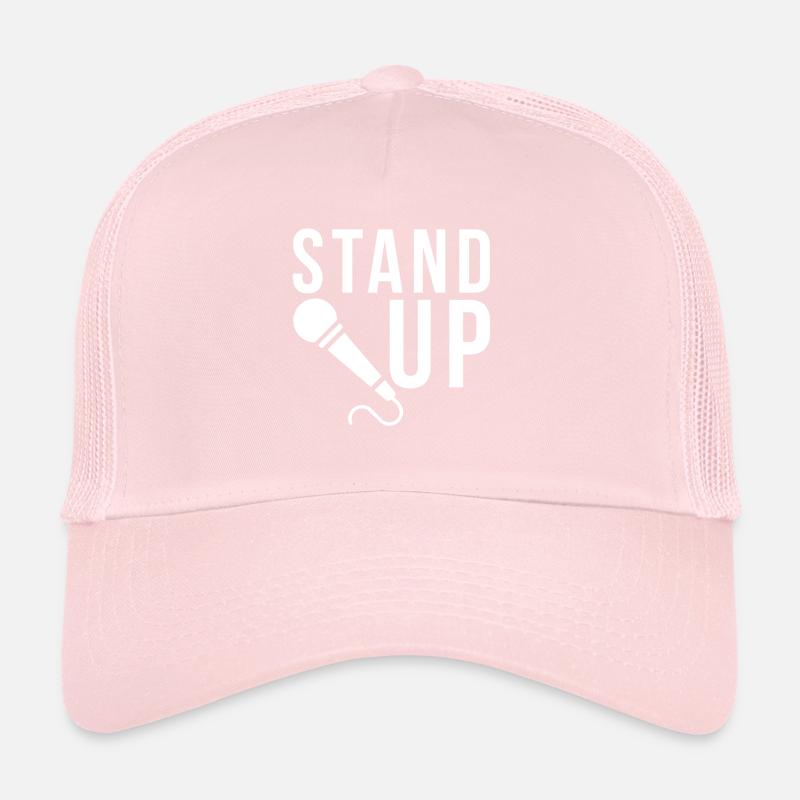 Stand Up Comedy Comedian Gift Trucker Cap