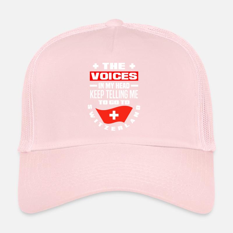La Suisse exprime l’émigration Casquette trucker 
