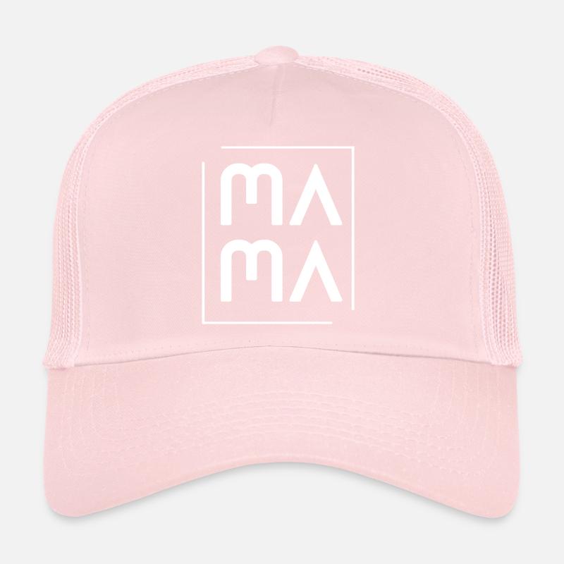 MAMA weiß Trucker Cap