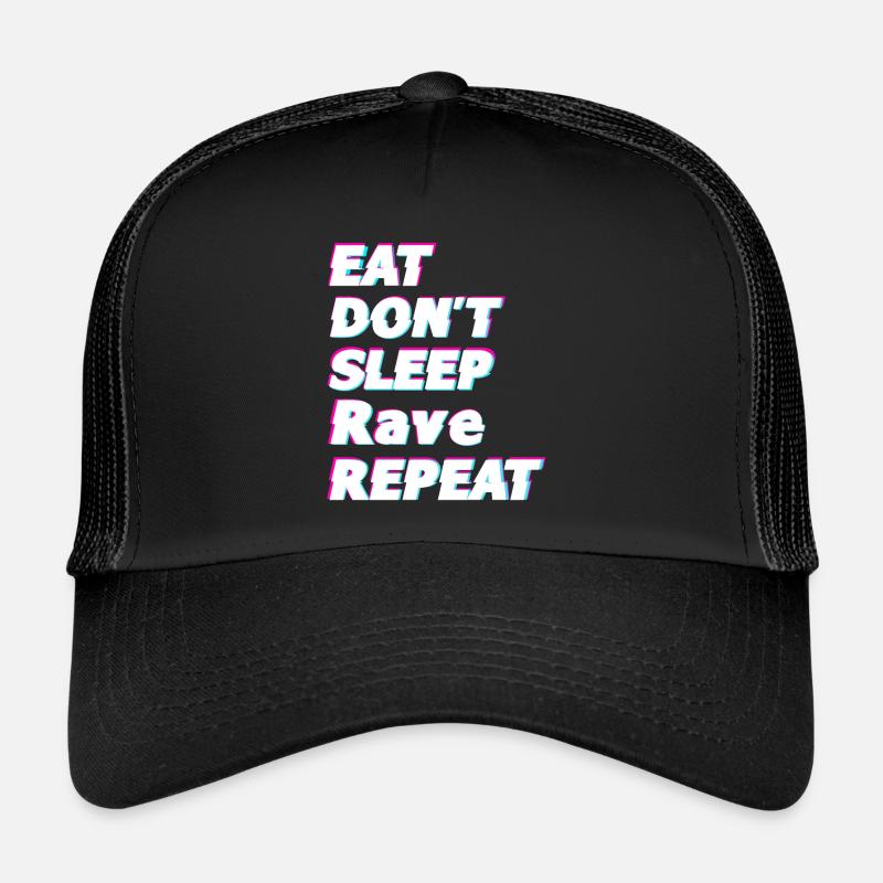 Idée cadeau Raver Casquette trucker 