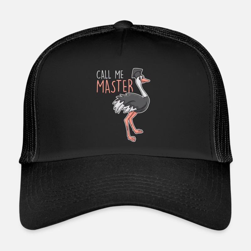 Master Absolvent 2022 Master Abschluss - Trucker Cap - Schwarz/Schwarz