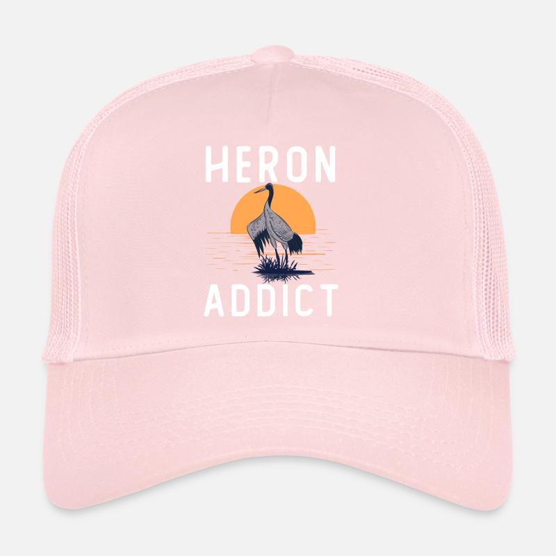 Héron accro Casquette trucker 