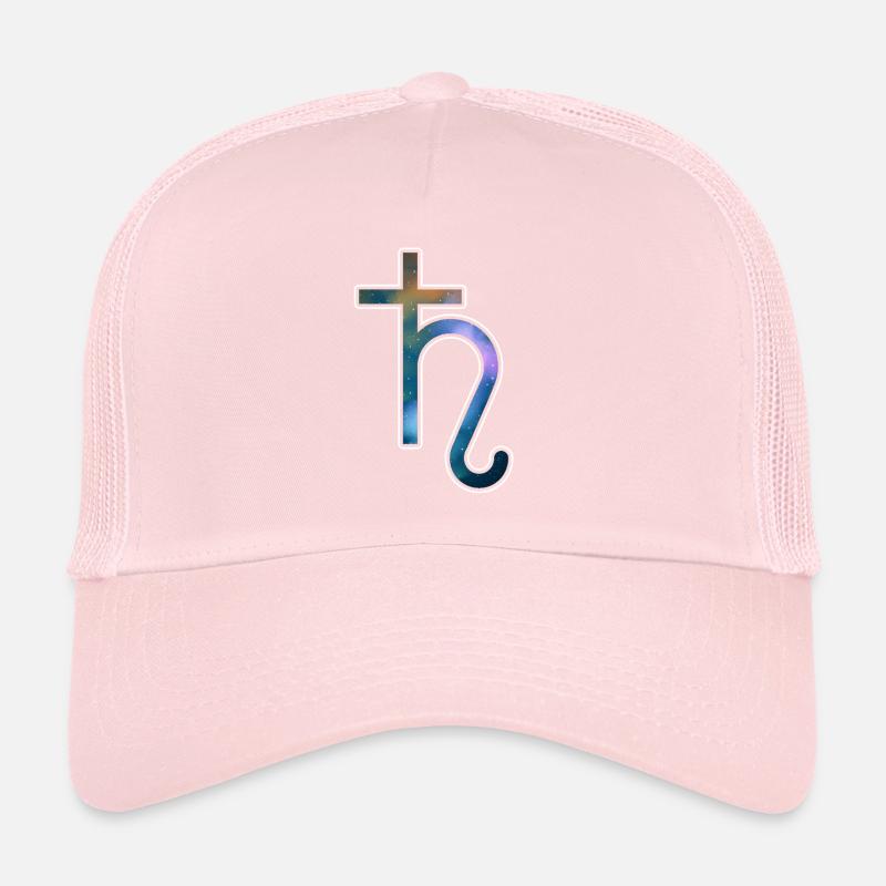 Saturne Signe d’astrologie Espace Système solaire Casquette trucker 